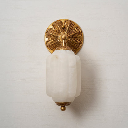 Eloise Scallop Alabaster Wall Sconce