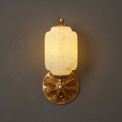 Eloise Scallop Alabaster Wall Sconce