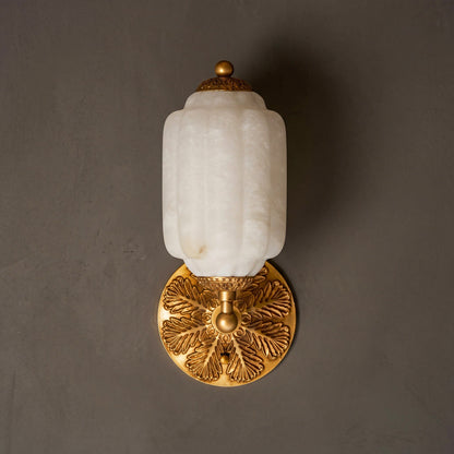 Eloise Scallop Alabaster Wall Sconce