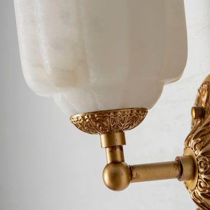 Eloise Scallop Alabaster Wall Sconce