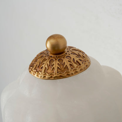 Eloise Scallop Alabaster Wall Sconce