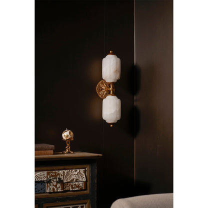 Eloise Scallop Alabaster Wall Sconce