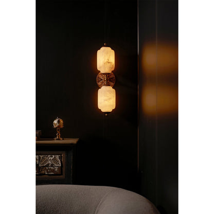 Eloise Scallop Alabaster Wall Sconce