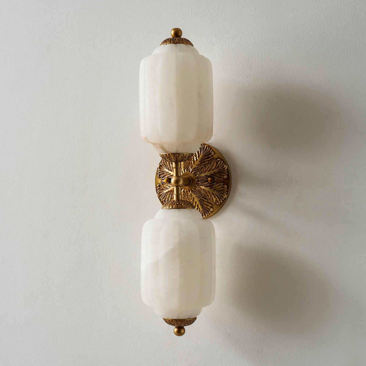 Eloise Scallop Alabaster Wall Sconce