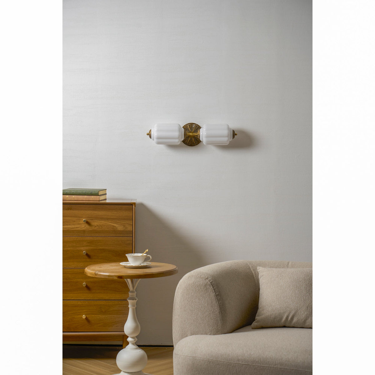 Eloise Scallop Glass Sconce
