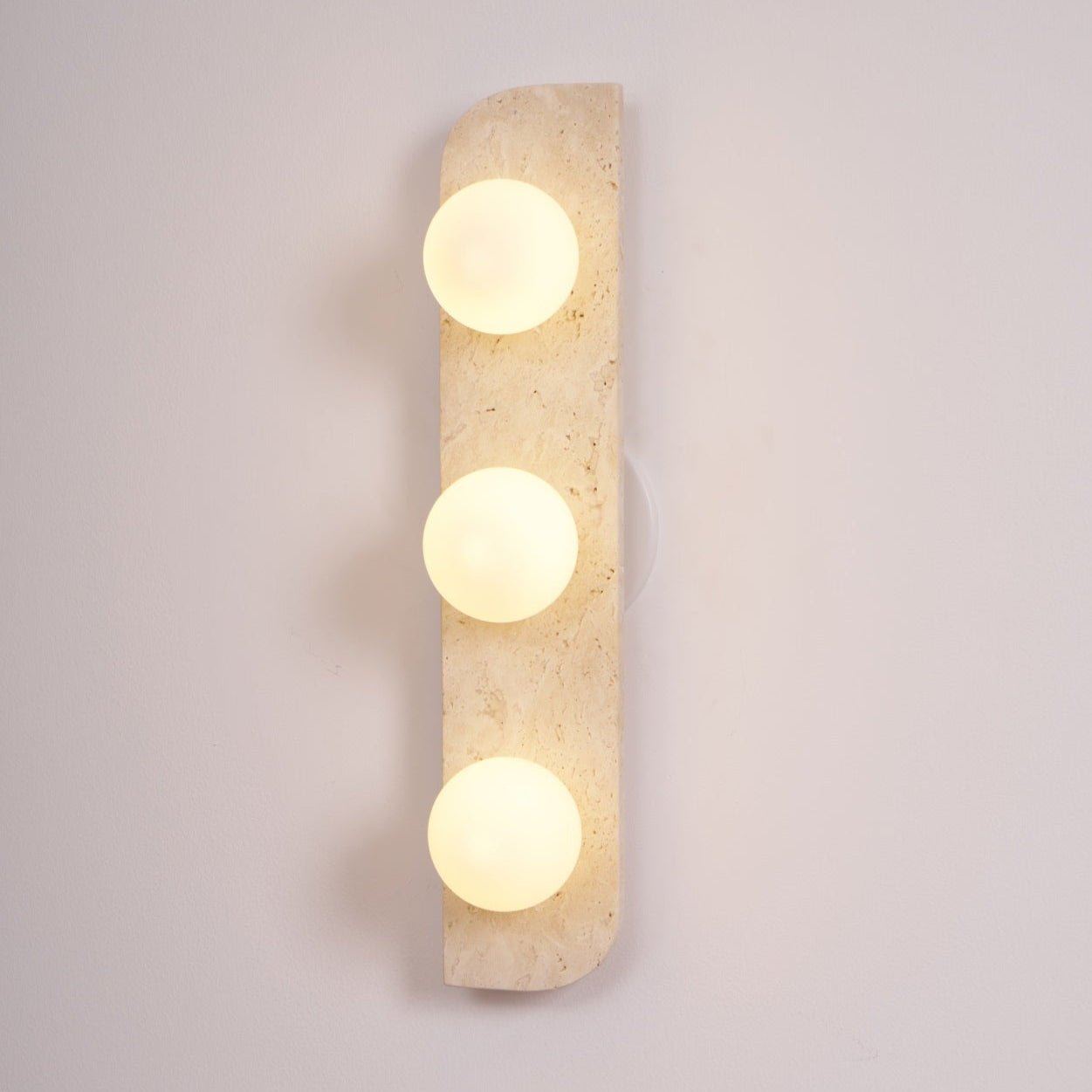 Elysian Travertine Wall Light