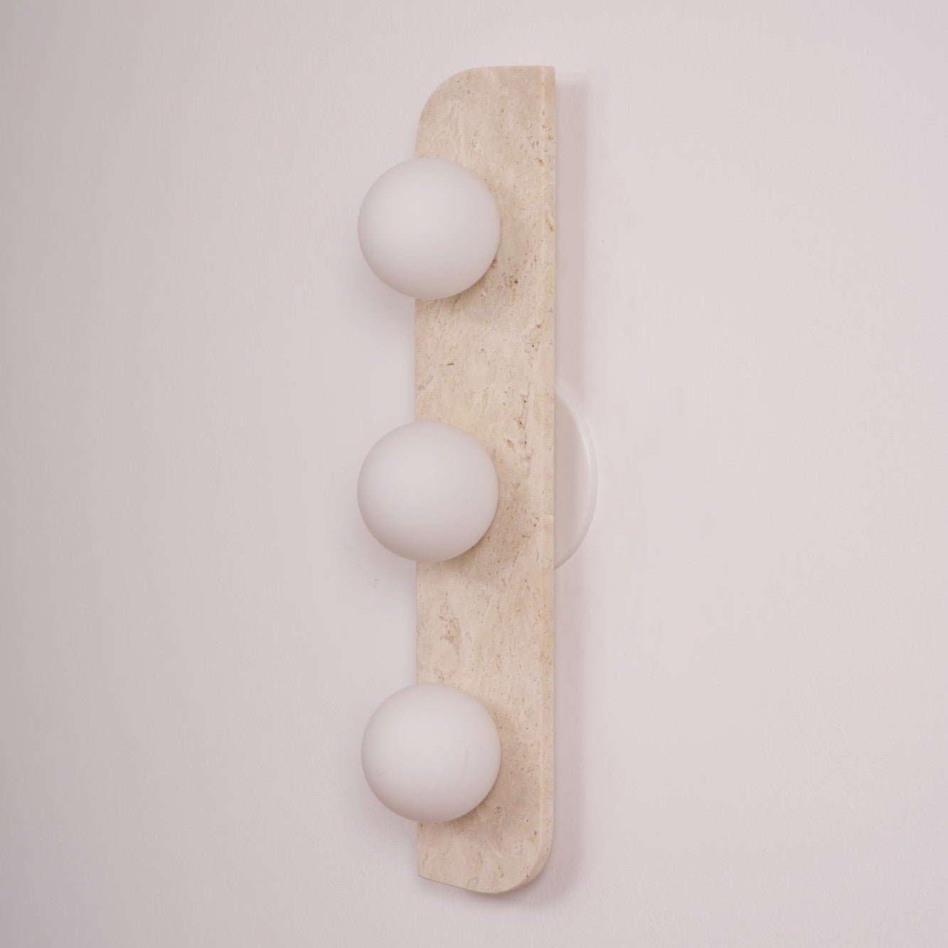 Elysian Travertine Wall Light