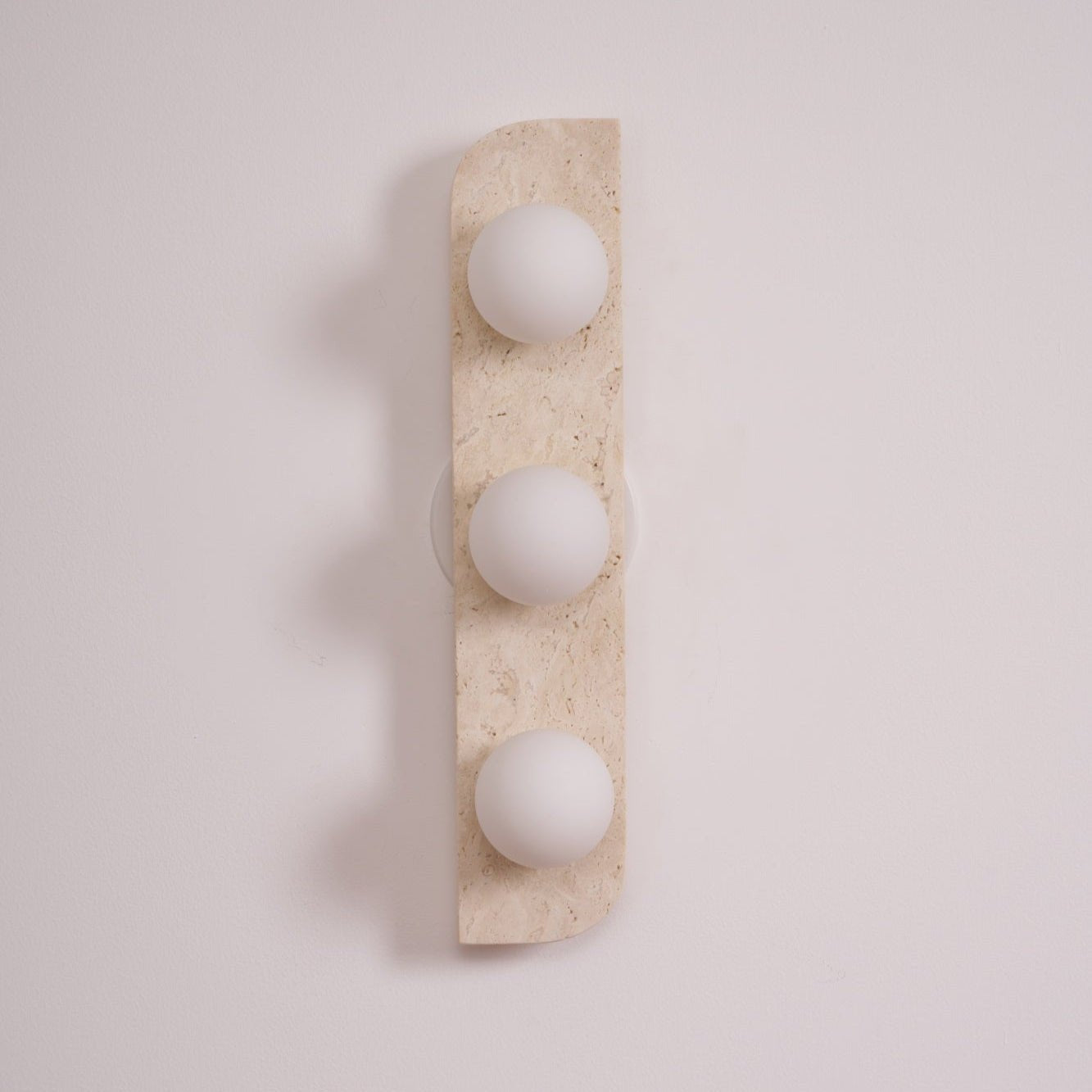 Elysian Travertine Wall Light