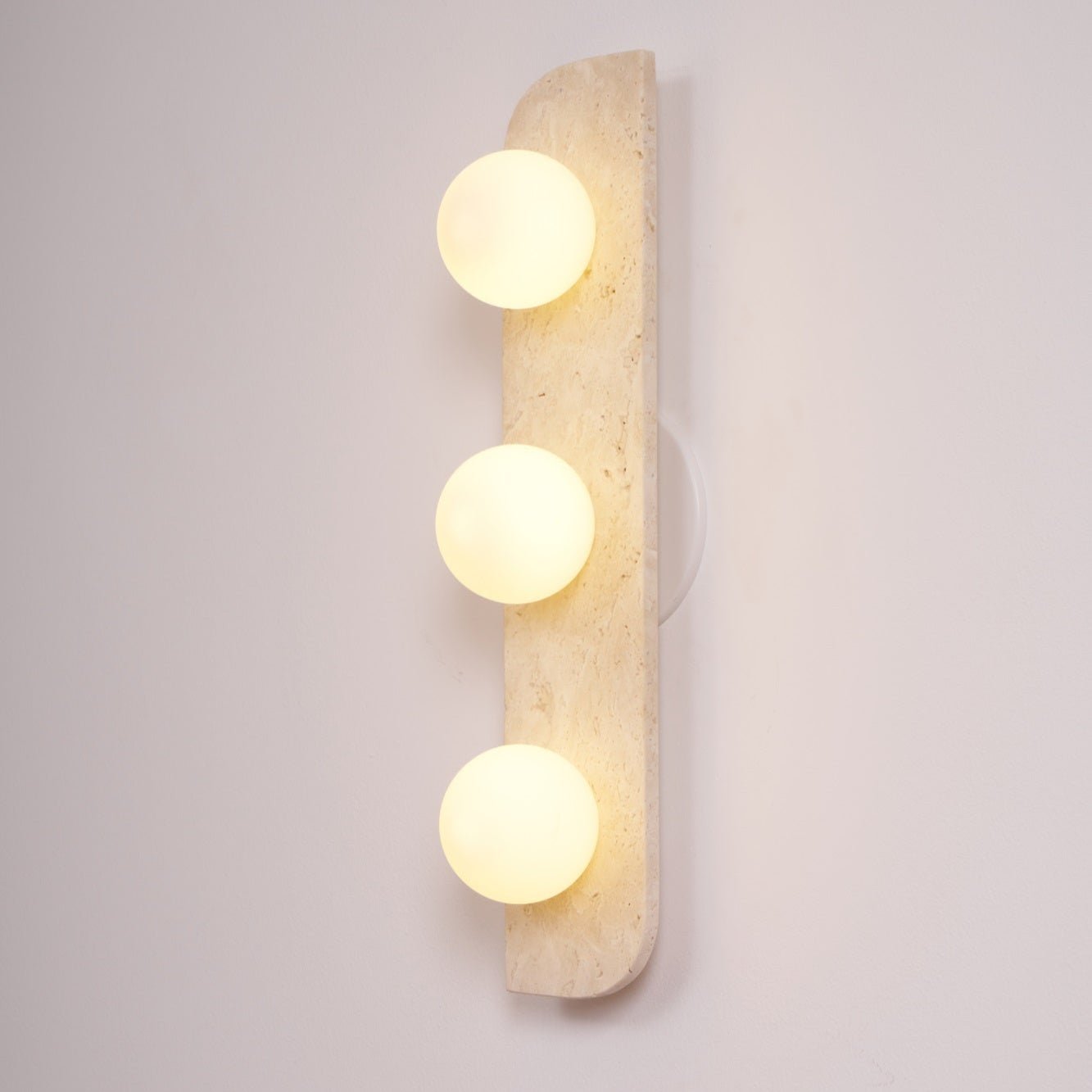Elysian Travertine Wall Light
