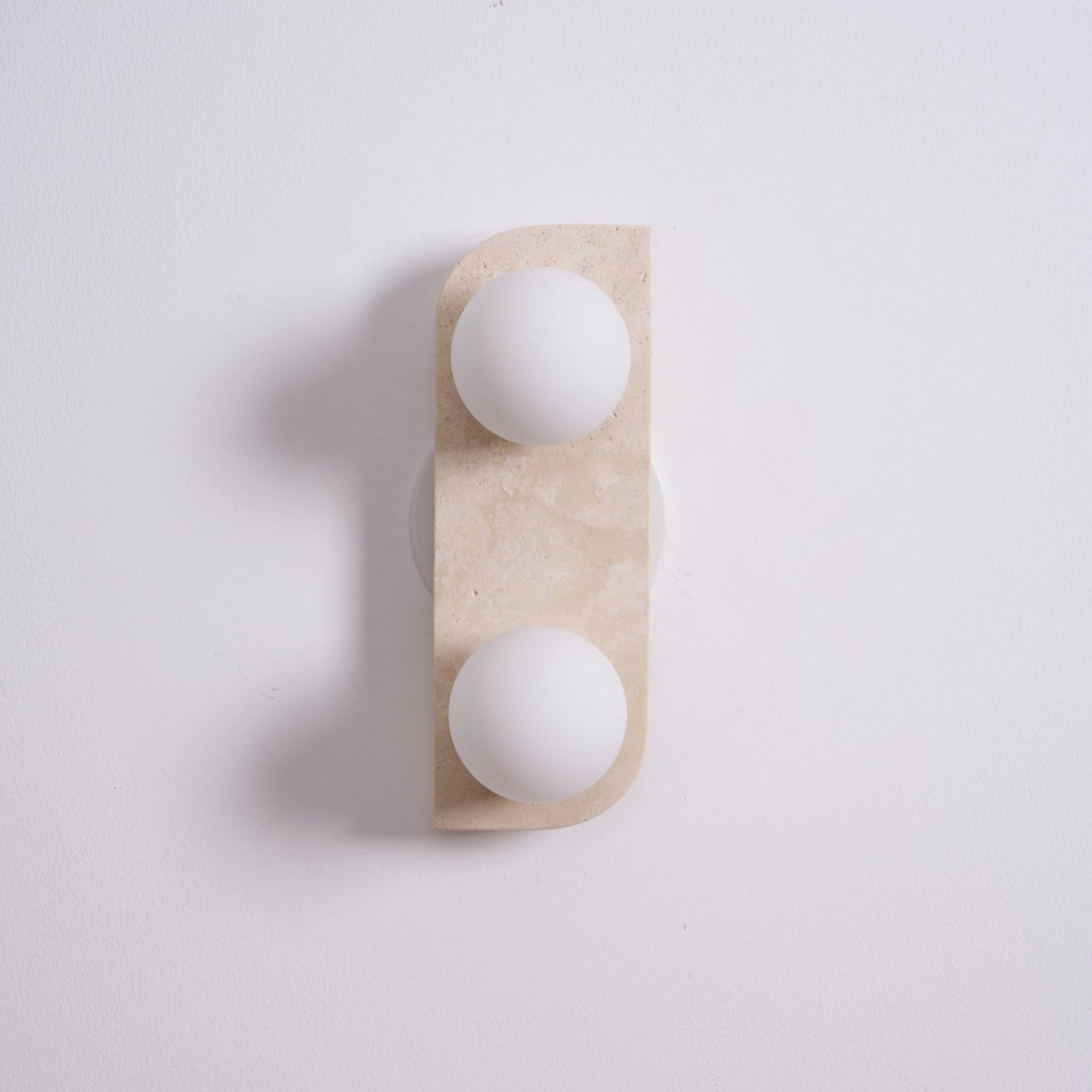 Elysian Travertine Wall Light