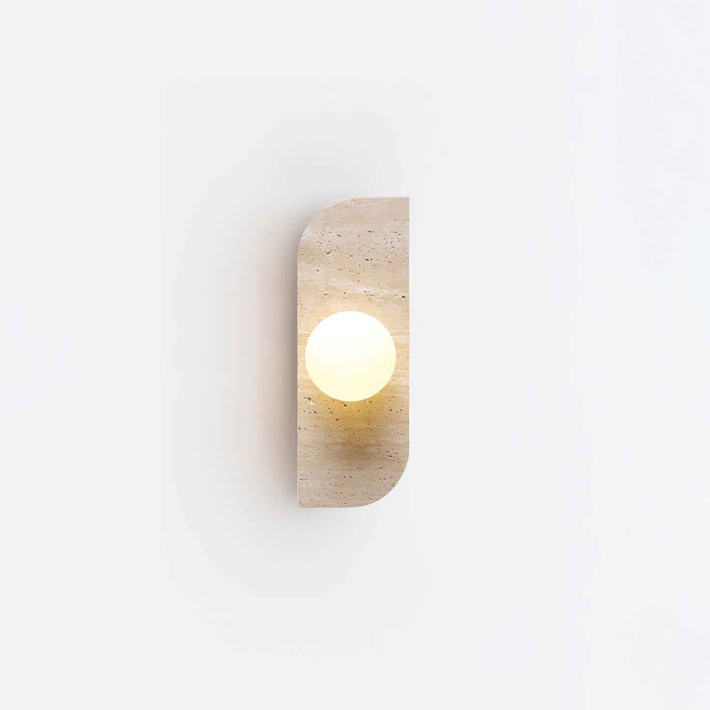 Elysian Travertine Wall Light