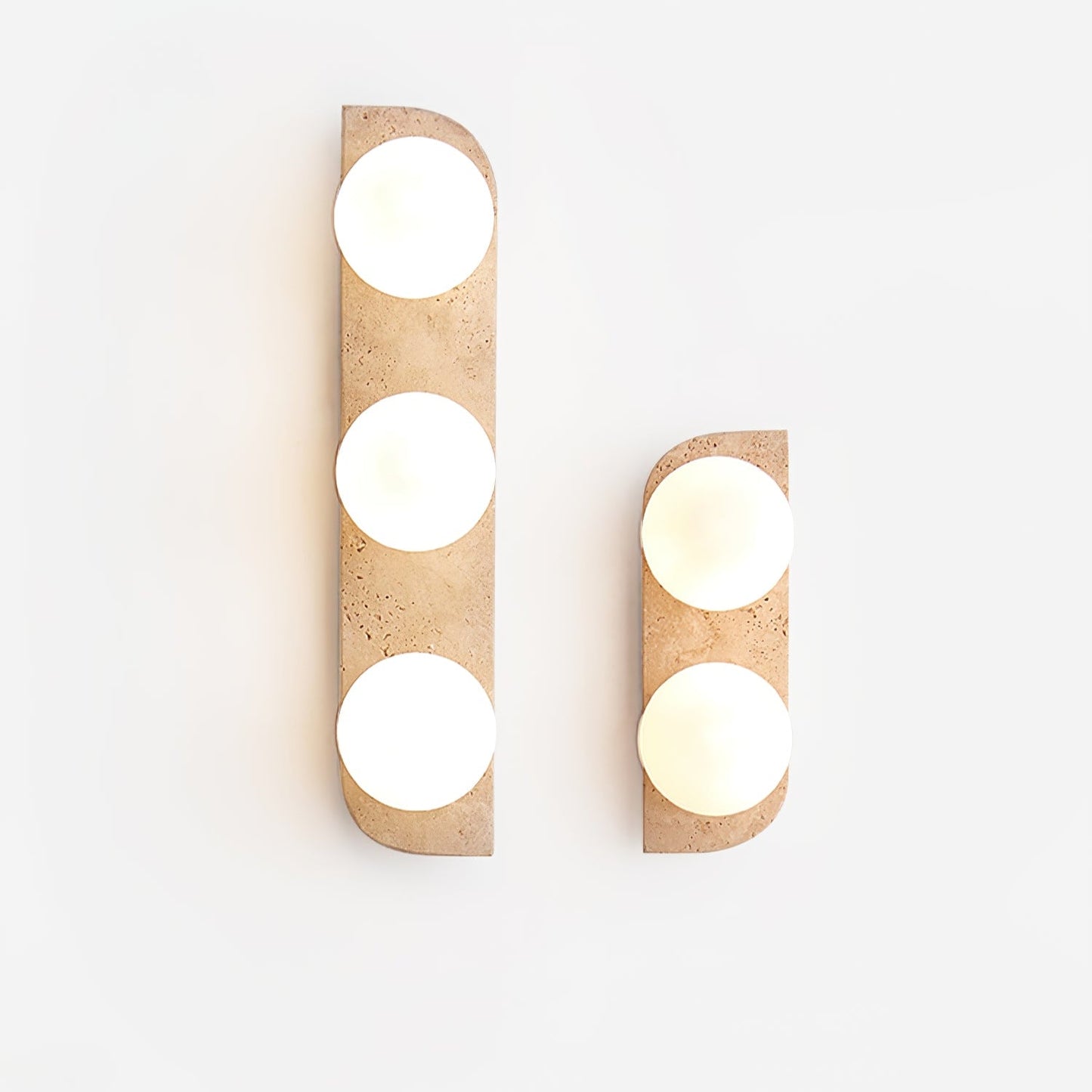Elysian Travertine Wall Light