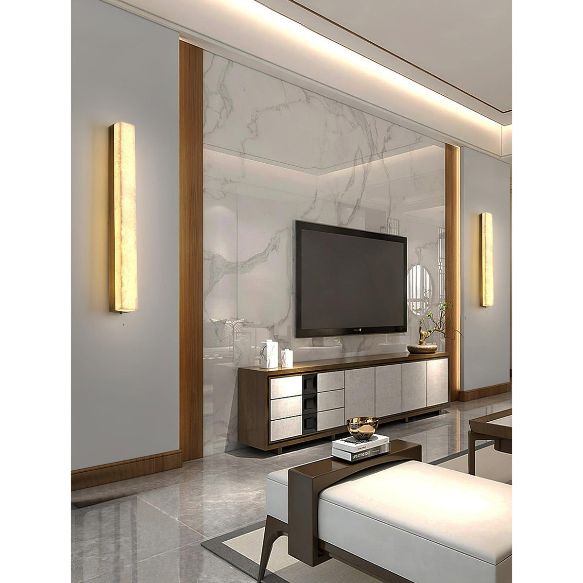 Emerson Alabaster Wall Lamp