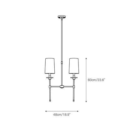Emily Linear Chandelier