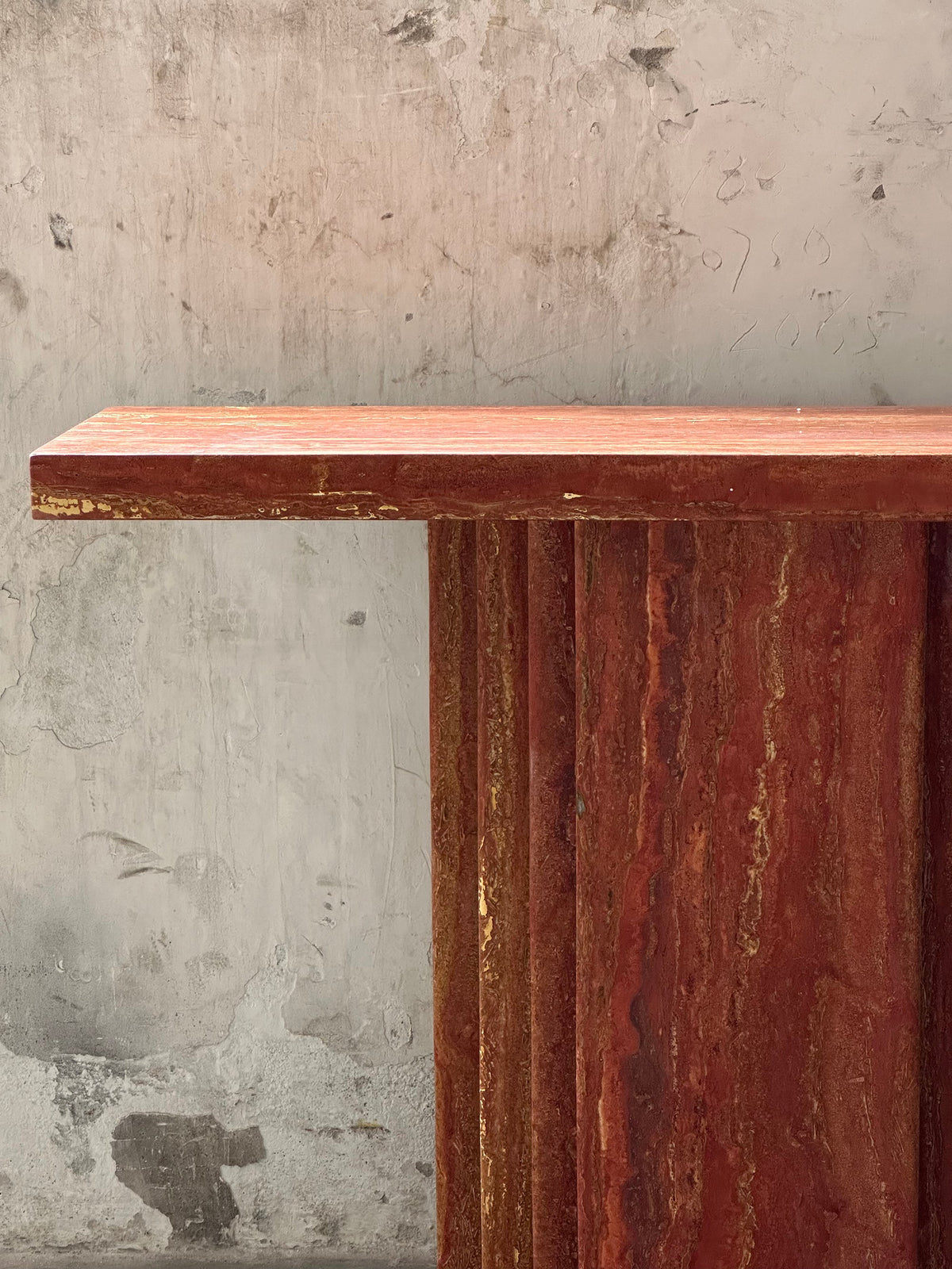 Epic Travertine Table