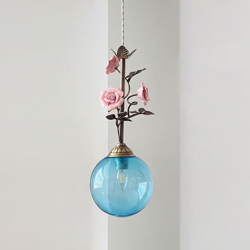 Evelyn Glass Pendant Lamp