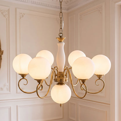 Evelyn Glass Chandelier