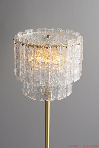 Crystal Glass floor lamp