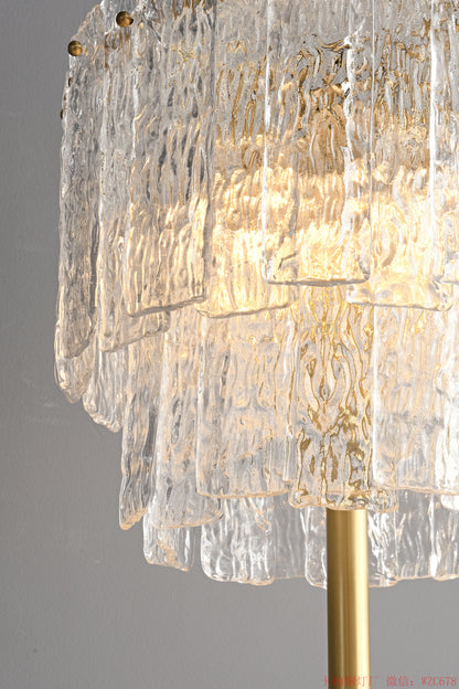 Crystal Glass floor lamp