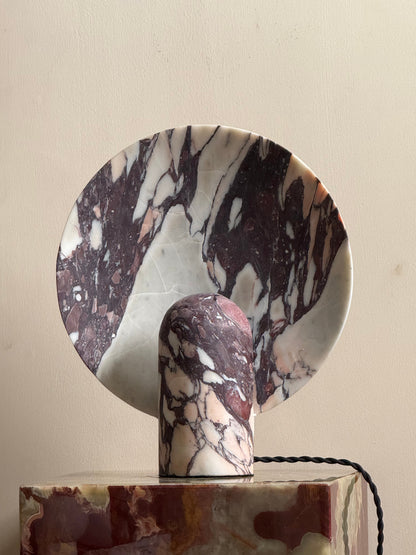 Fan Marble Table Lamp