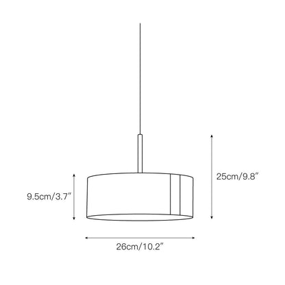 Felt Pendant Light
