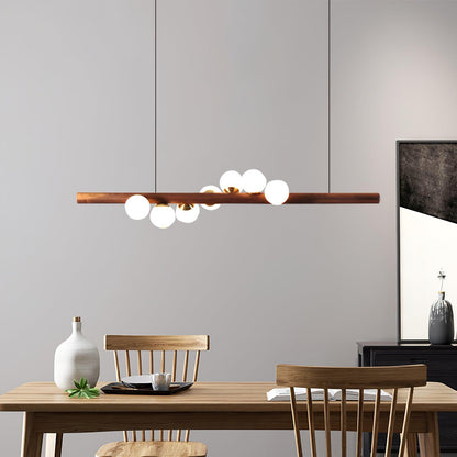 Scandinavian Wooden Pendant Lamp