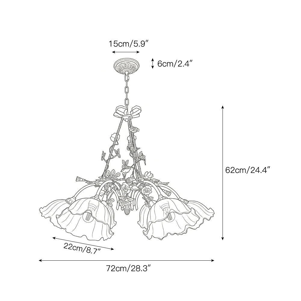 Flora Blossom Chandelier