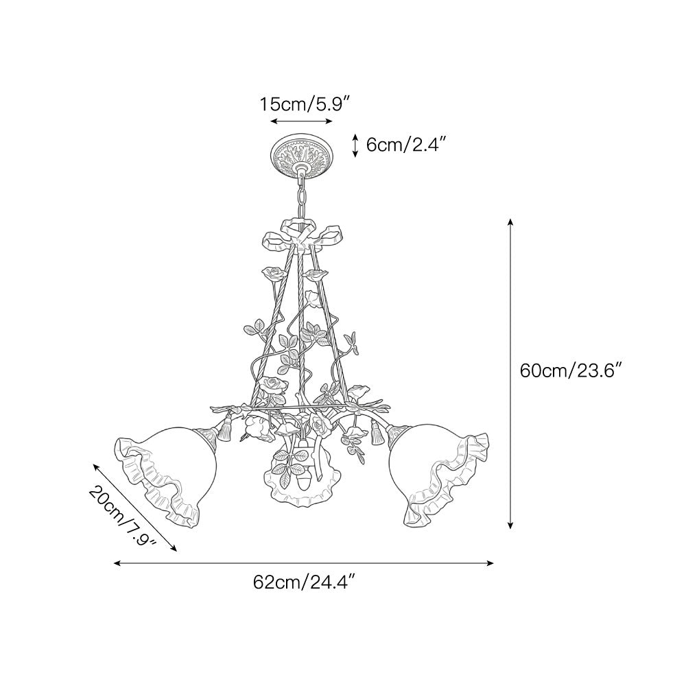 Flora Blossom Chandelier