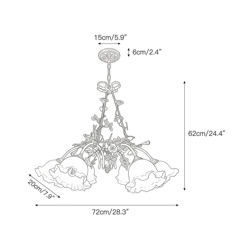 Flora Blossom Chandelier