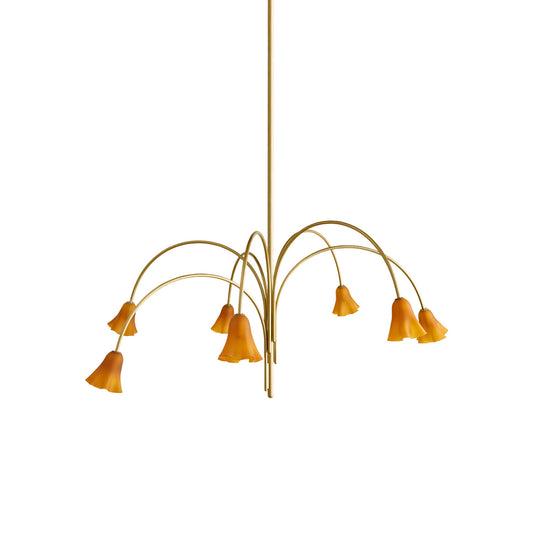 Flora Glass Chandelier