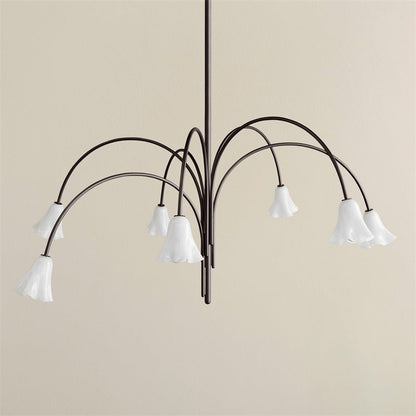 Flora Glass Chandelier