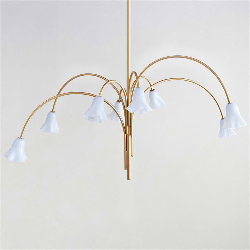 Flora Glass Chandelier
