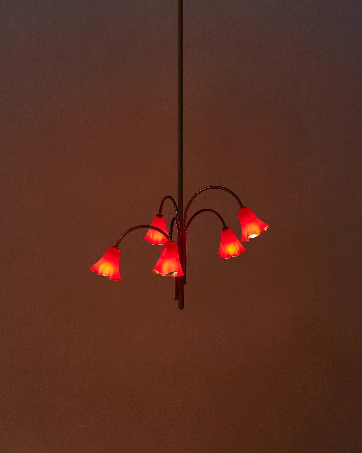 Flora Glass Chandelier