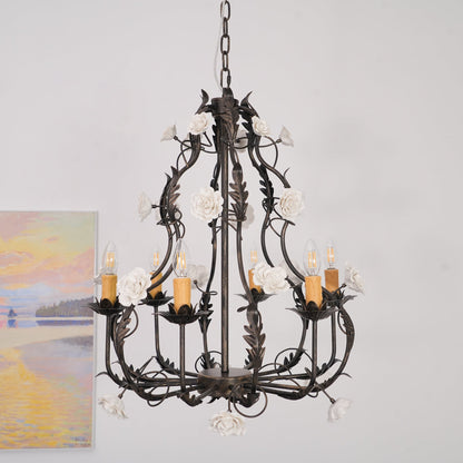 Florentine Rose Chandelier
