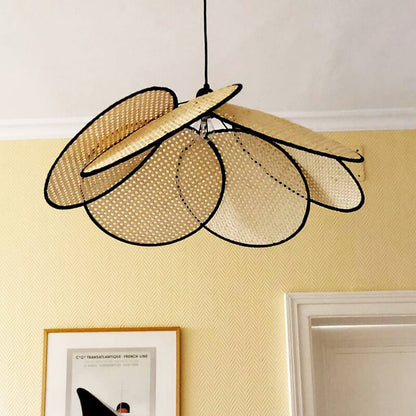 Petal Bamboo Chandelier