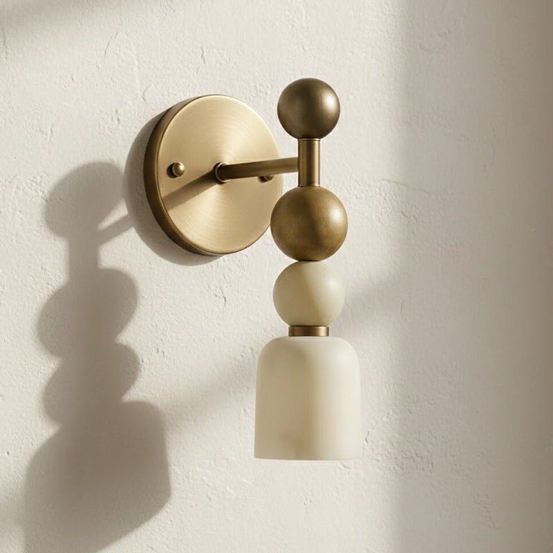 Flume Alabaster Wall Lamp