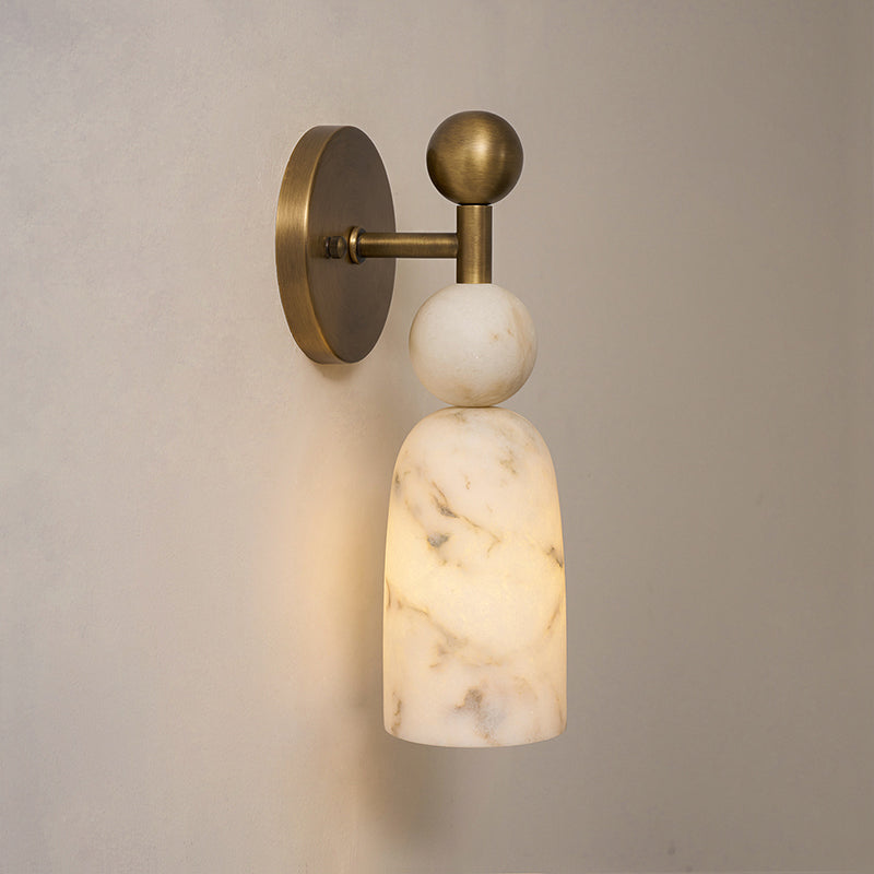 Flume Alabaster Wall Lamp