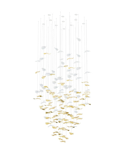 Flying Leaves Chandelier