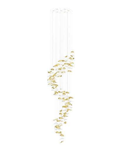 Flying Leaves Chandelier