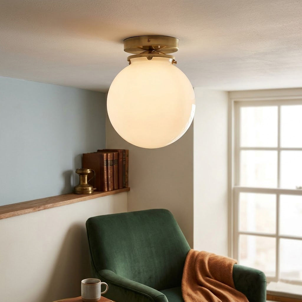 Foster Glass Ceiling Lamp
