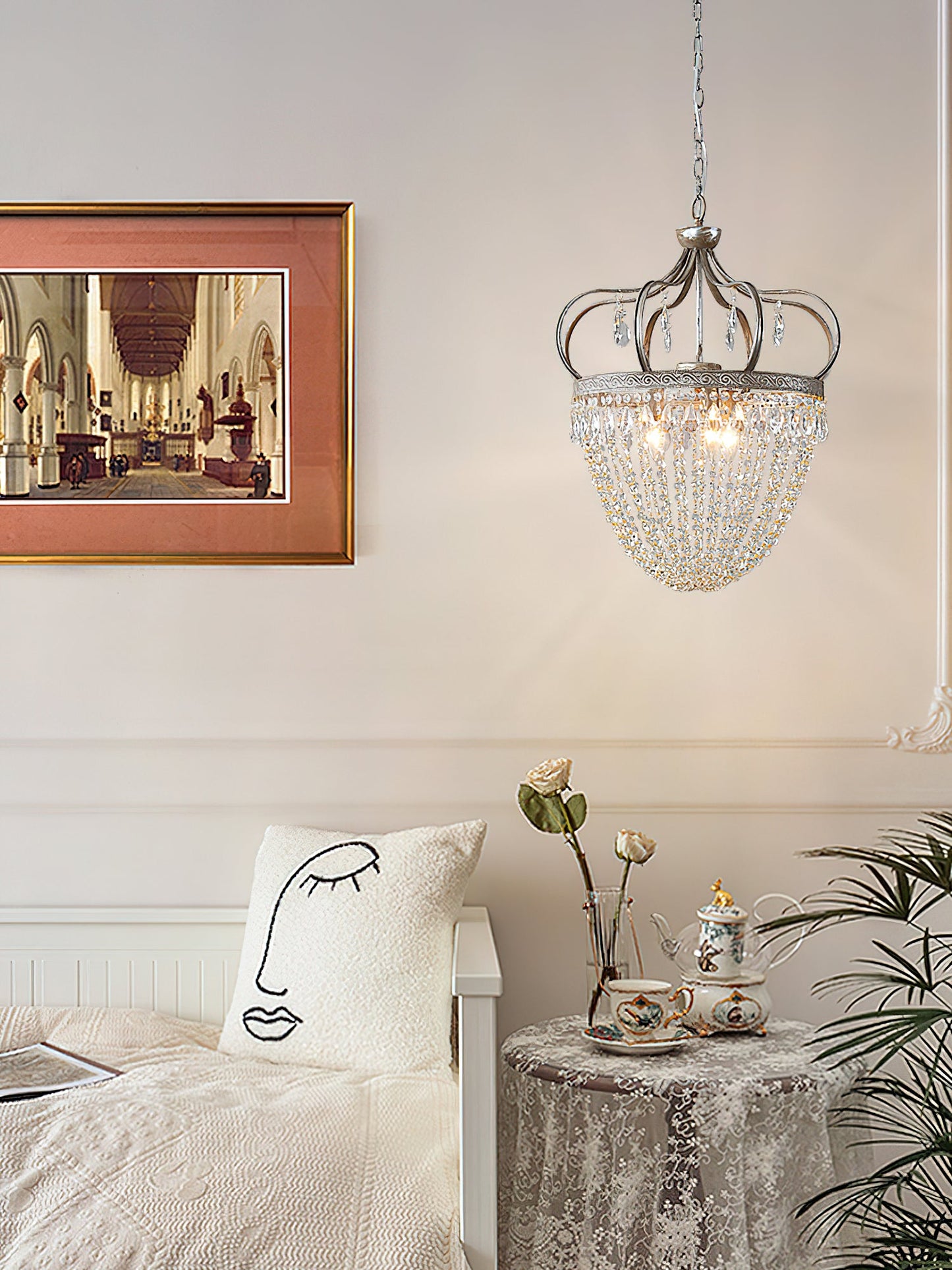 Abella Tear Drop Chandelier