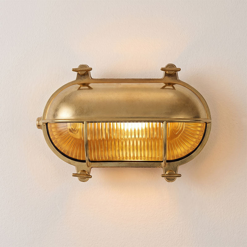 Fremantle Brass Bunker Sconce