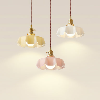 French Flower Pendant Light