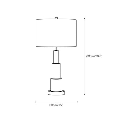 Gardiner Alabaster Table Lamp