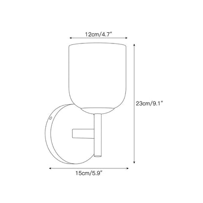 Garrison Alabaster Hammered Wall Sconce