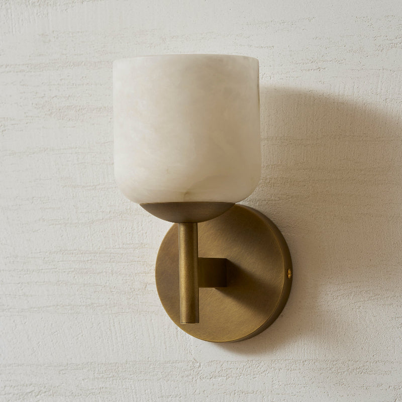 Garrison Alabaster Wall Sconce