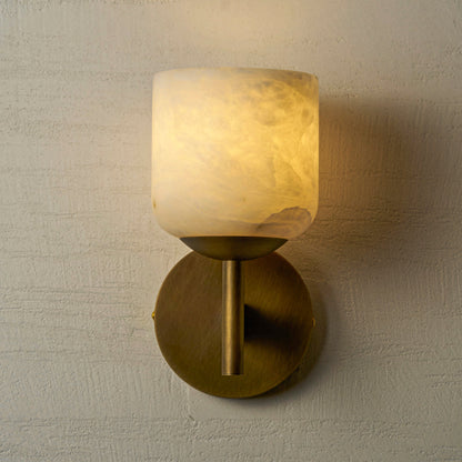 Garrison Alabaster Wall Sconce