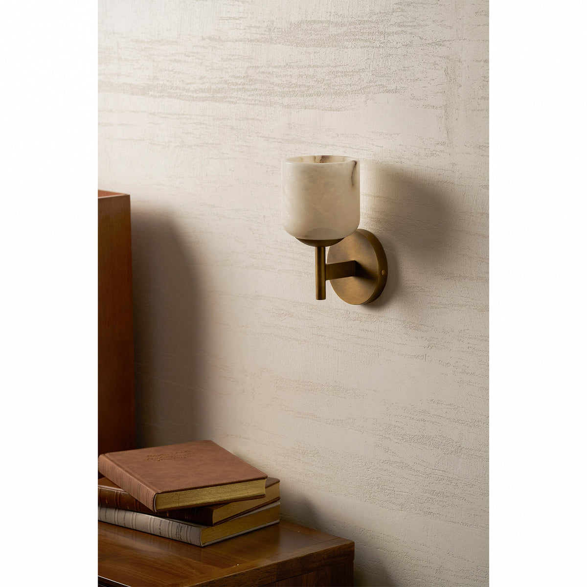 Garrison Alabaster Wall Sconce