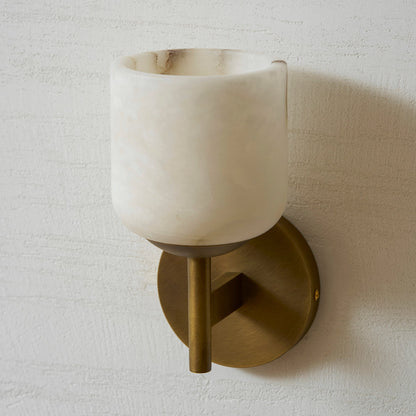 Garrison Alabaster Wall Sconce