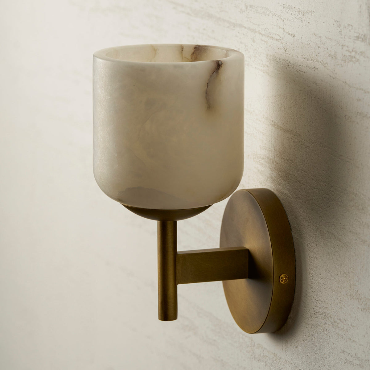 Garrison Alabaster Wall Sconce